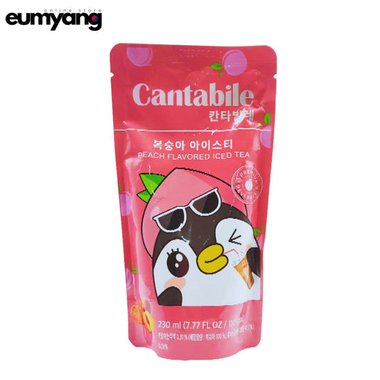 Cantabile Peach Flavored Iced Tea (230ml)