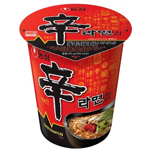 Nongshim Shin Ramyun noodles cup 68g