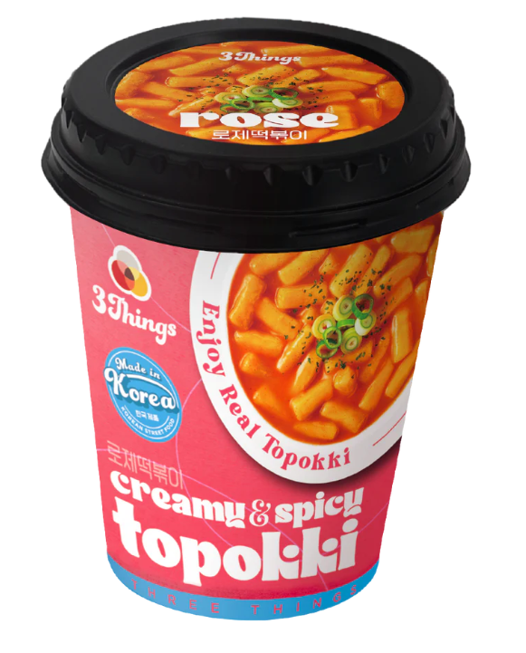 3 Things Topokki (creamy & Spicy ) 145g