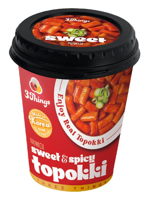 3 Things Topokki (sweet & Spicy ) 139g